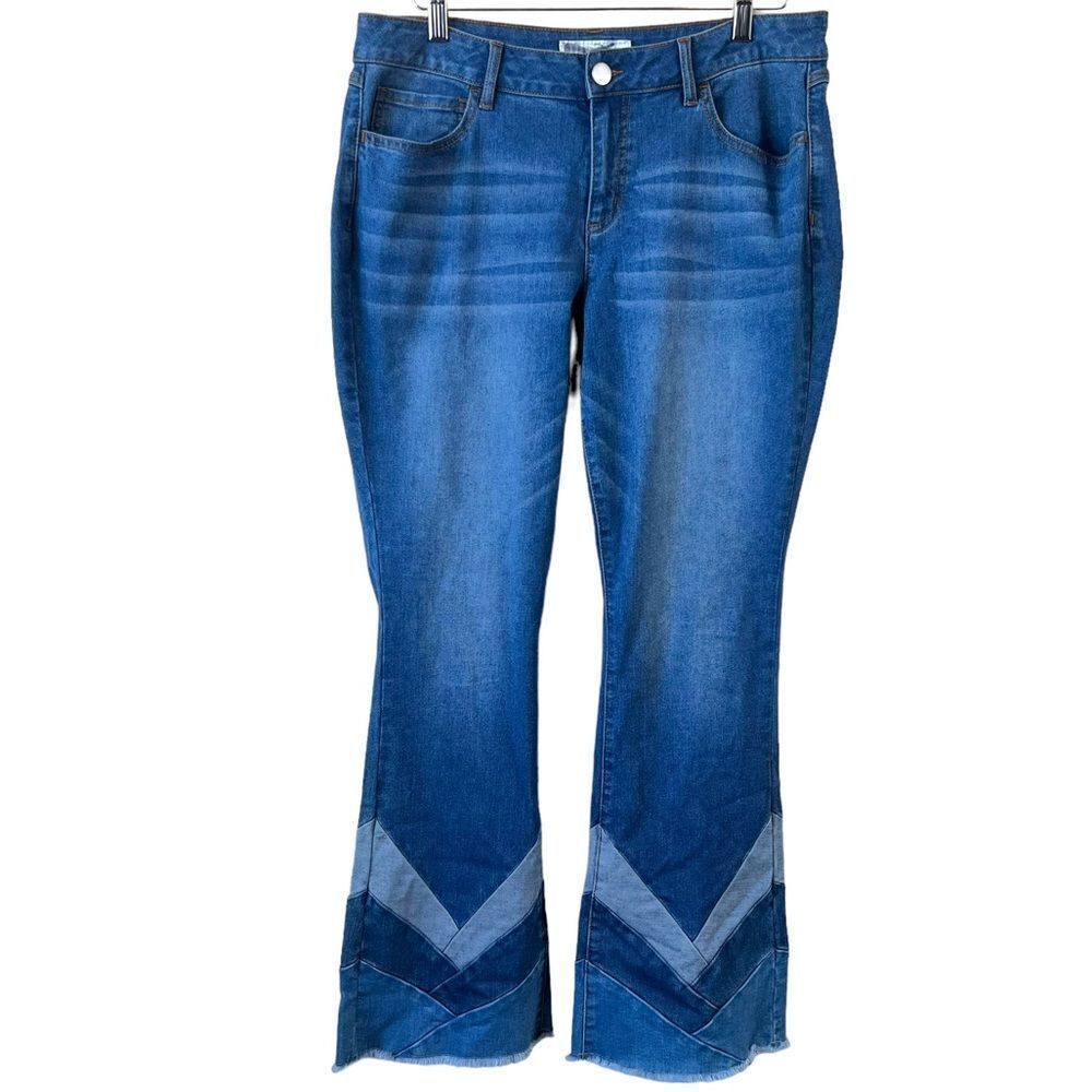 Women's Blue Flare Jeans